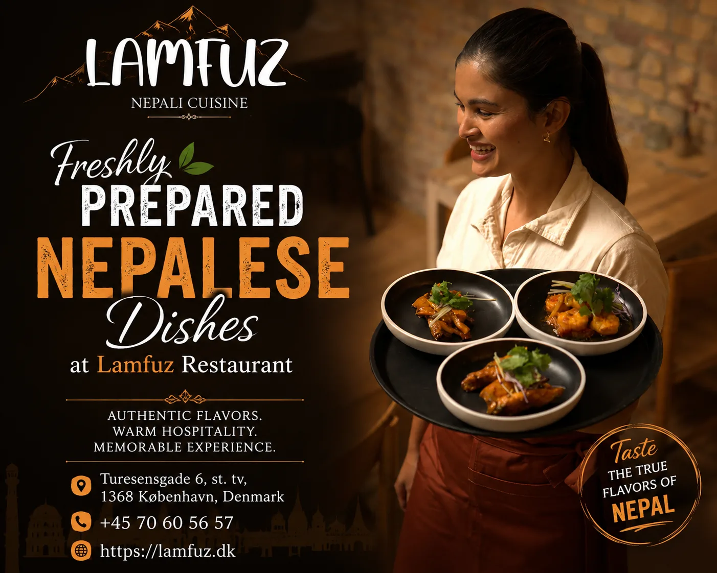Authentic Nepali Restaurant in Copenhagen